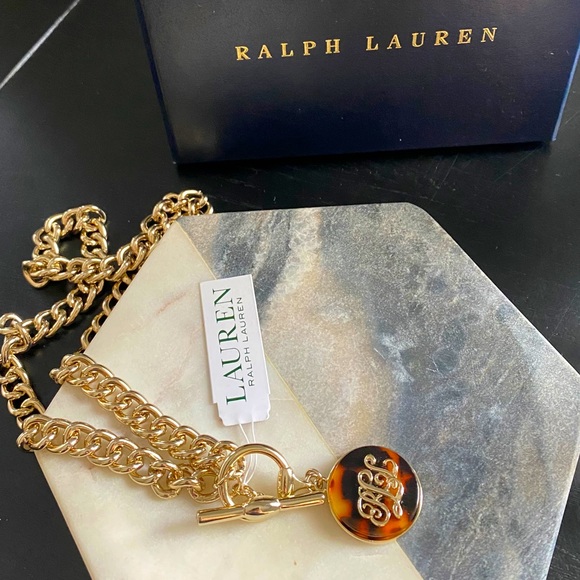 Lauren Ralph Lauren Jewelry - LAUREN x Ralph Lauren Gold Tortoise Inlay Necklace